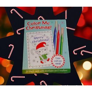 Color Me Christmas Cards - New